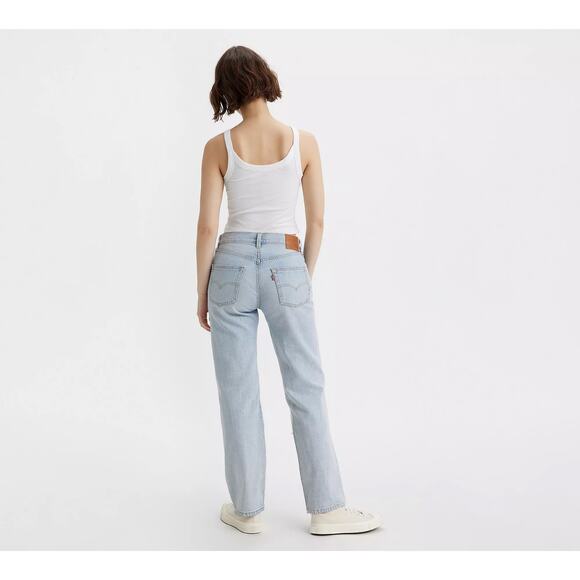 Levi’s 90s Freehand Folk Jeans Serious Sizzle Size 24 Light Wash Denim Patchwork - Picture 11 of 11